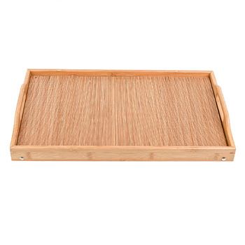 Поднос-столик из бамбука с ручками и ножками 'LaKelly' SM-TJ5030P (500x300 мм), картинка 2