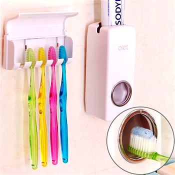 Держатель для зубных щеток с автоматическим диспенсером пасты SM-CX1001/W, картинка 2
