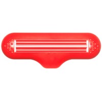 Пресс для тюбика зубной пасты и крема красный