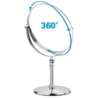 Зеркало косметическое настольное L1208X3 D=20 см