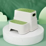 Табурет подставка для ног детская в ванную и туалет SM-JD8869/GN зелёный