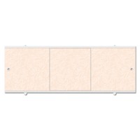 Экран для ванной ПВХ МетаКам 'ПРЕМИУМ А' 148 см кремовый