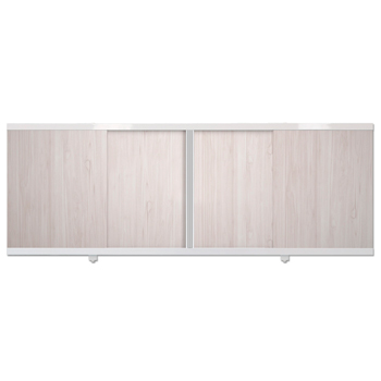 Экран для ванной ПВХ МетаКам 'КУПЕ' 149 см Белый ясень