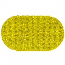 Коврик для ванной 'ЛИНЗА' жёлтый (380х670)
