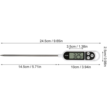 Термометр цифровой с щупом из нержавеющей стали ST SM-TP201 (блистер), картинка 3