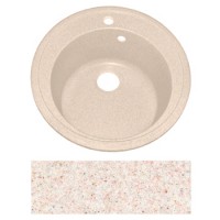 Мойка из искусственного камня FОSТО КМД D51К (800 замороженный персик)