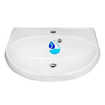 Раковина SANTERI 'ВЕСТ 58' белая