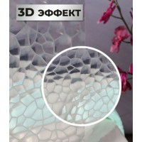 Штора для ванной комнаты (3D-PRO рисунок) с кольцами ST SM-DP18206 180х200