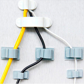 Крепеж для кабеля SM-JY310 10 штук (2,7 см x 6)/(5,2 см x 2)/(8,5 см x 2) блистер, картинка 4