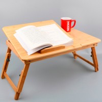 Столик из бамбука для работы отдыха 