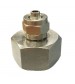 Переходник SM-JK1214F Цанга 1/4 дюйма (6,4 мм) х 1/2 дюйма...