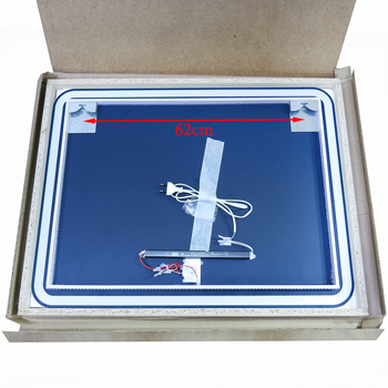 Зеркало с внутренней подсветкой МИЛАНИЯ 'КРИСТАЛЛ' (800х600), картинка 2